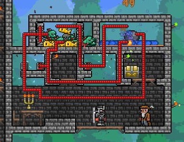 Terraria - 1.1: Эти простые механизмы